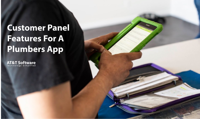 Customer Panel Features For A Plumbers App Customer Panel Features For A Plumbers App