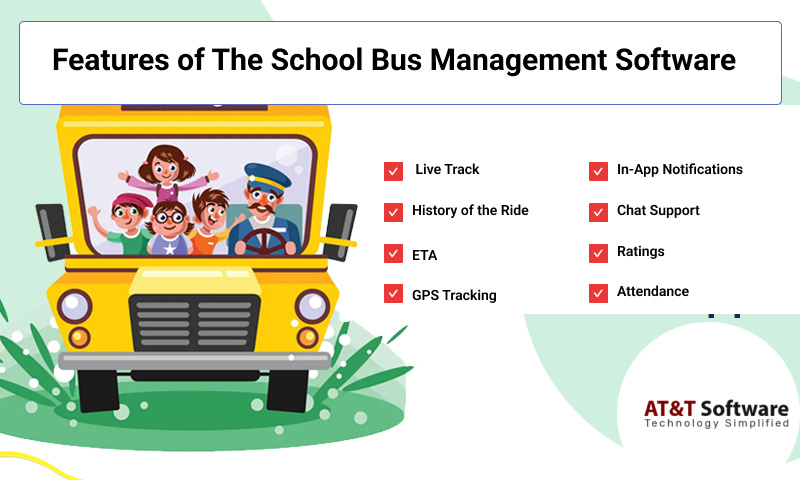 Features of The School Bus Management Software Features of The School Bus Management Software