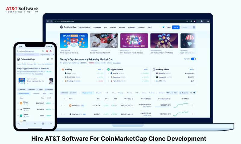 Hire Veda Ads For CoinMarketCap Clone Development Hire Veda Ads For CoinMarketCap Clone Development