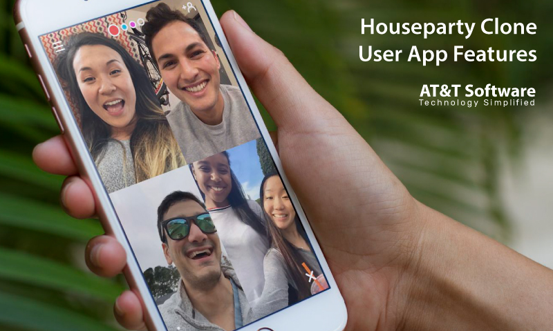 Houseparty Clone User App Features Houseparty Clone User App Features