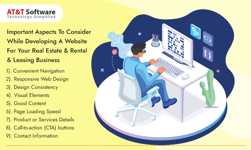 Important Aspects To Consider While Developing A Website For Your Real Estate & Rental & Leasing Business Important Aspects To Consider While Developing A Website For Your Real Estate & Rental & Leasing Business