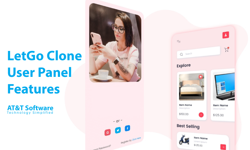 LetGo Clone User Panel Features LetGo Clone User Panel Features
