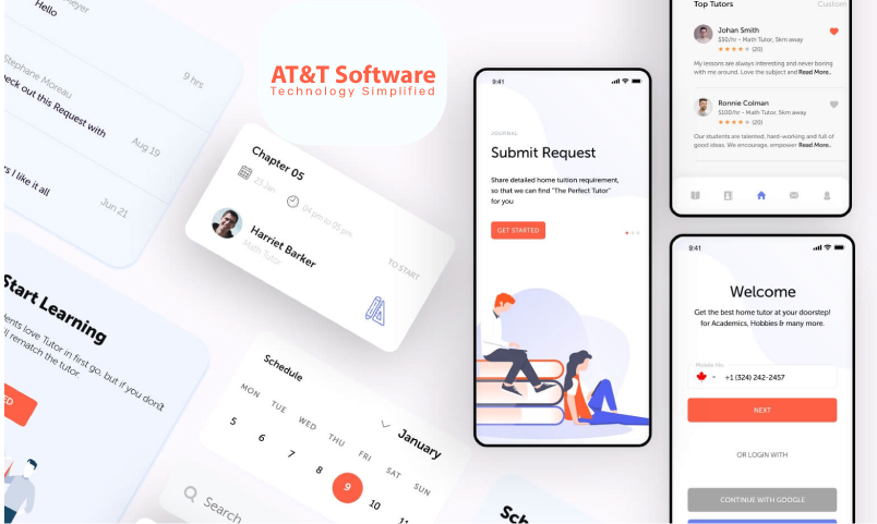 On-Demand Tutor App Development Services from Veda Ads