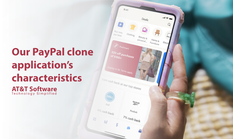 Our PayPal clone application’s characteristics: Our PayPal clone application’s characteristics:
