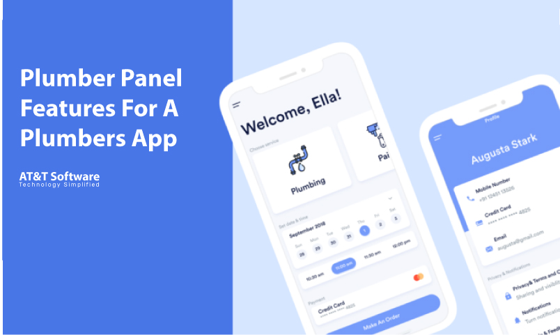 Plumber Panel Features For A Plumbers App Plumber Panel Features For A Plumbers App