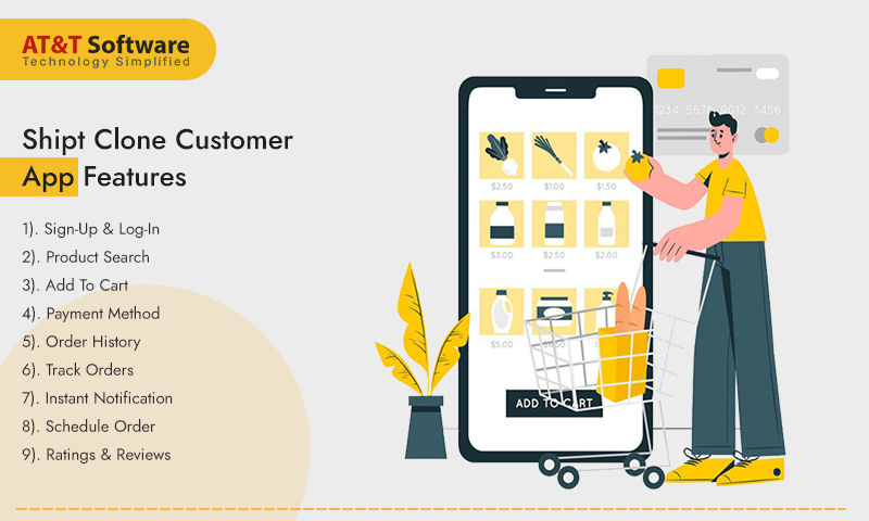 Shipt Clone Customer App Features Shipt Clone Customer App Features