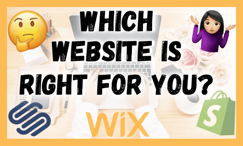 Shopify vs Squarespace vs Wix-Choose Best