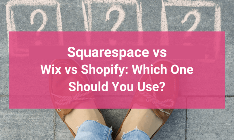 Shopify vs Squarespace vs Wix-Features