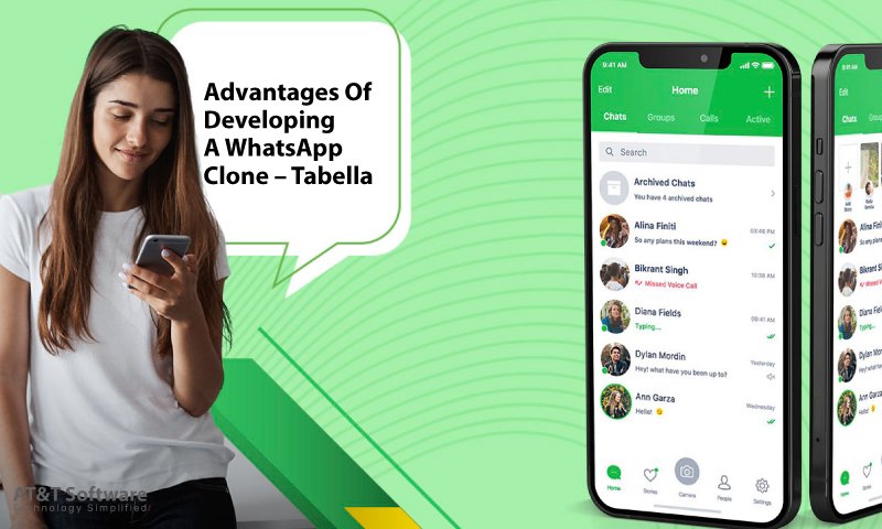 Advantages Of Developing A WhatsApp Clone - Tabella